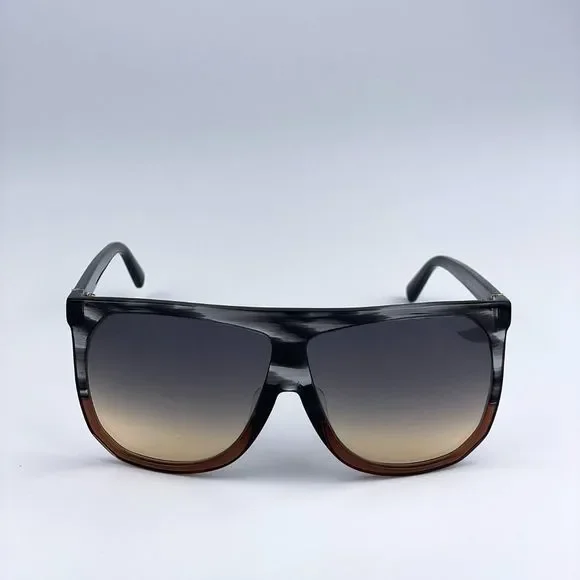 NEW LOEWE OVERSIZED SUNGLASSES LOEWE LW40001F 20B GREY BROWN WOMEN EYEWEAR Loewe LW40001F Filipa Oversized Mask Sunglasses in Brown  main image 3